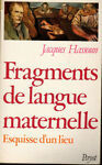 Seller image for Fragments de la langue maternelle for sale by Messinissa libri