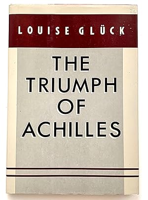 The Triumph of Achilles [first edition]