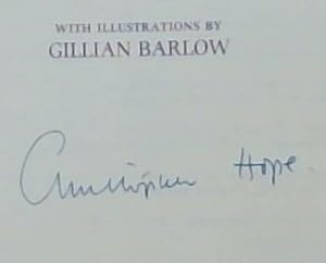 Seller image for Black Swan (A Hutchinson Novella) Signed by the author Christopher Hope for sale by Chapter 1