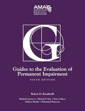 Immagine del venditore per Guides to the Evaluation of Permanent Impairment venduto da GreatBookPricesUK
