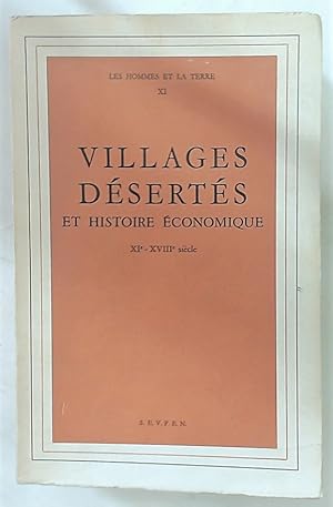 Villages Désertés et Histoire Économique, XIe - XVIIIe Siècle.