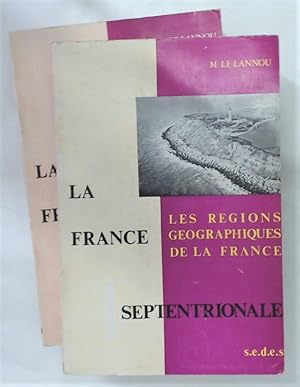 Bild des Verkufers fr Les Rgions Gographique de la France. Two Volumes, Second Editions. zum Verkauf von Plurabelle Books Ltd