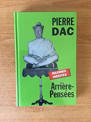 Image du vendeur pour Arrire-penses : Maximes indites mis en vente par JLG_livres anciens et modernes