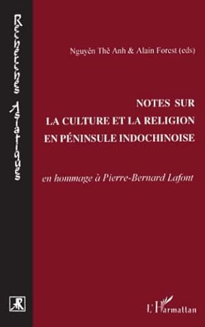 Seller image for Notes sur la culture et la religion en pninsule indochinois for sale by JLG_livres anciens et modernes