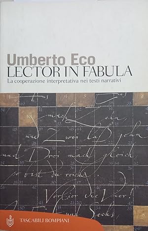 Imagen del vendedor de Lector in fabula. La cooperazione interpretativa nei testi narrativi a la venta por Usatopoli libriusatierari