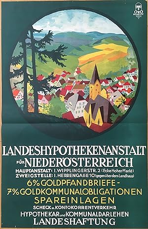 Landeshypothekenanstalt für Niederösterreich. 6% Goldpfandbriefe - 7% Goldkommunalobligationen - ...