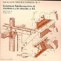 Image du vendeur pour Seleccin de Tratados de Arquitectura y Construccin mis en vente par Imosver