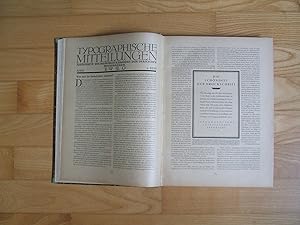 Typographische Mitteilungen. Zeitschrift des Bildungsverbandes der deutschen Buchdrucker. Heft 4 ...