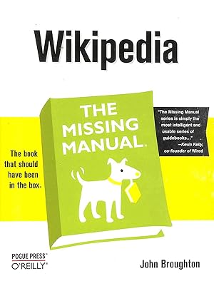 Seller image for Wikipedia: The Missing Manual for sale by M Godding Books Ltd