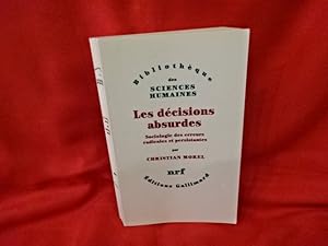 Image du vendeur pour Les ditions absurdes. Sociologie des erreurs radicales et persistantes. mis en vente par alphabets