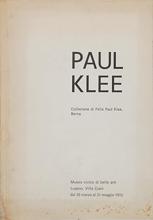 Immagine del venditore per Paul Klee. Collezione di Felix Paul Klee, Berna venduto da FABRISLIBRIS