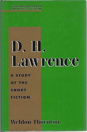 Seller image for D.H. LAWRENCE; A STUDY OF THE SHORT FICTION for sale by Columbia Books, ABAA/ILAB, MWABA