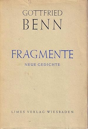 Fragmente. Neue Gedichte