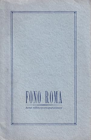 Fono Roma