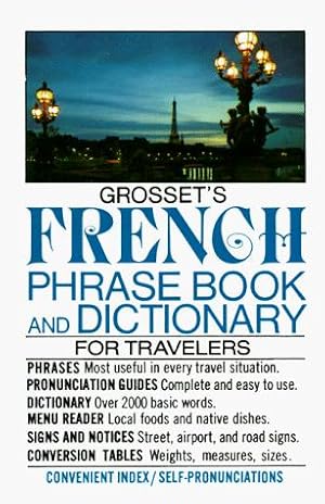 Bild des Verkufers fr Grosset's French Phrase Book and Dictionary zum Verkauf von WeBuyBooks