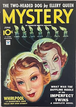 Image du vendeur pour MYSTERY MAGAZINE: THE ILLUSTRATED DETECTIVE MAGAZINE [COVER TITLE] mis en vente par John W. Knott, Jr, Bookseller, ABAA/ILAB