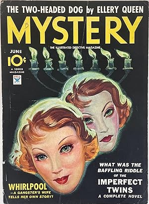 Image du vendeur pour MYSTERY MAGAZINE: THE ILLUSTRATED DETECTIVE MAGAZINE [COVER TITLE] mis en vente par John W. Knott, Jr, Bookseller, ABAA/ILAB