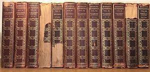 Seller image for OLD LEATHER Speeches Modern Eloquence Large Antiquarian Old Leather Set for sale by Merchants Rare Books