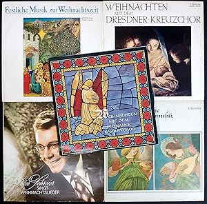 5 verschiedene Schallplatten Weihnachten 12" LP Festliche Musik zur Weihnachtszeit, Weihnachtlich...