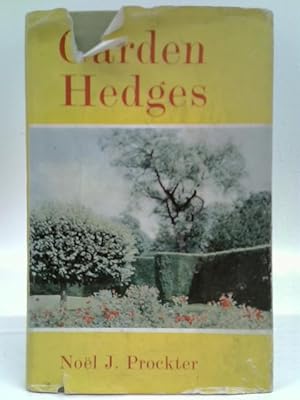 Image du vendeur pour Garden Hedges mis en vente par World of Rare Books