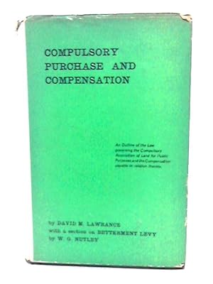 Bild des Verkufers fr Compulsory Purchase and Compensation zum Verkauf von World of Rare Books