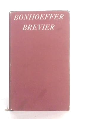 Bild des Verkäufers für Bonhoeffer Brevier zum Verkauf von World of Rare Books