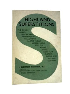 Imagen del vendedor de Highland Superstitions a la venta por World of Rare Books