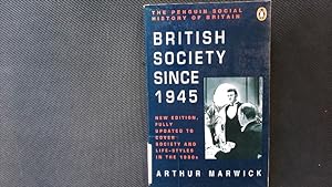 Bild des Verkufers fr British society since 1945. zum Verkauf von Antiquariat Bookfarm