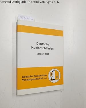 Immagine del venditore per Deutsche Kodierrichtlinien Version 2002: venduto da Versand-Antiquariat Konrad von Agris e.K.