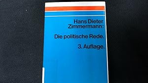 Bild des Verkufers fr Die politische Rede. Der Sprachgebrauch Bonner Politiker. zum Verkauf von Antiquariat Bookfarm