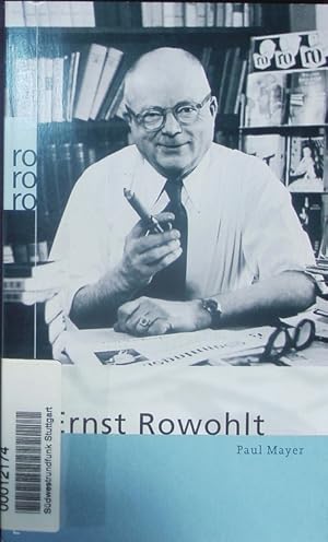 Bild des Verkufers fr Ernst Rowohlt. zum Verkauf von Antiquariat Bookfarm