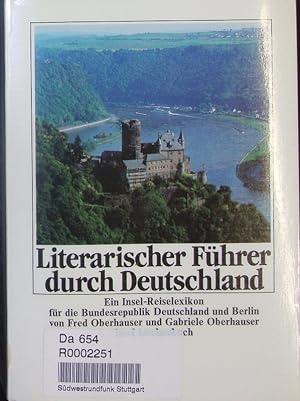 Bild des Verkäufers für Literarischer Führer durch Deutschland. zum Verkauf von Antiquariat Bookfarm