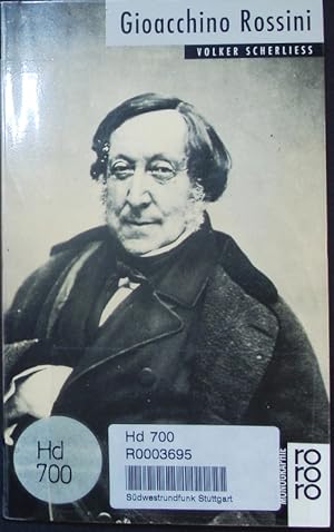 Bild des Verkufers fr Gioacchino Rossini mit Selbstzeugnissen und Bilddokumenten. zum Verkauf von Antiquariat Bookfarm