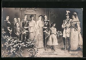 Bild des Verkufers fr Ansichtskarte Kaiserin Auguste Victoria Knigin von Preussen, Silberhochzeit im Kaiserhaus zum Verkauf von Bartko-Reher