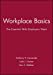 Seller image for Workplace Basics, Training Manual (The Jossey-Bass Management Series, Astd Best Practices Series) [Soft Cover ] for sale by booksXpress