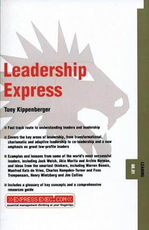 Imagen del vendedor de Leadership Express: Leading 08.01 (Express Exec) [Soft Cover ] a la venta por booksXpress