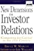 Bild des Verkufers fr New Dimensions in Investor Relations: Competing for Capital in the 21st Century [Hardcover ] zum Verkauf von booksXpress