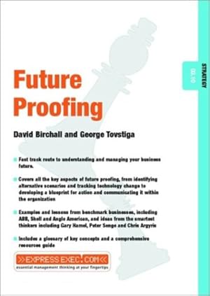 Image du vendeur pour Future Proofing: Strategy 03.10 (Express Exec) [Soft Cover ] mis en vente par booksXpress