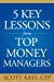 Imagen del vendedor de Five Key Lessons from Top Money Managers [Hardcover ] a la venta por booksXpress
