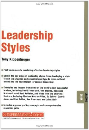 Image du vendeur pour Leadership Styles: Leading 08.04 by Kippenberger, Tony [Paperback ] mis en vente par booksXpress