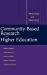 Immagine del venditore per Community-Based Research and Higher Education: Principles and Practices [Hardcover ] venduto da booksXpress