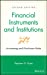 Seller image for Financial Instruments and Institutions: Accounting and Disclosure Rules [Hardcover ] for sale by booksXpress