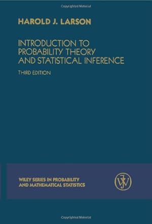 Seller image for Introduction to Probability Theory and Statistical Inference by Larson, Harold J. [Paperback ] for sale by booksXpress