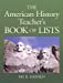 Seller image for American History Teacher's Book of Lists [Soft Cover ] for sale by booksXpress