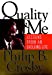Imagen del vendedor de Quality and Me: Lessons from an Evolving Life [Hardcover ] a la venta por booksXpress