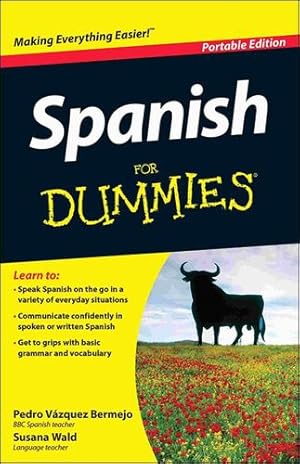 Seller image for Spanish For Dummies by V&aacute;zquez Bermejo, Pedro, Wald, Susana [Paperback ] for sale by booksXpress