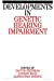 Imagen del vendedor de Developments in Genetic Hearing Impairment [Soft Cover ] a la venta por booksXpress