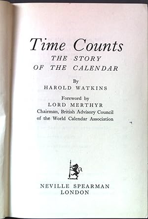 Seller image for Time Counts: The Story of the Calendar for sale by books4less (Versandantiquariat Petra Gros GmbH & Co. KG)