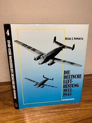 Bild des Verkufers fr Die deutsche Luftrstung 1933-1945. Band 4: Flugzeugtypen MIAG - Zeppelin, Flugkrper, Flugmotoren, Bordwaffen, Abwurfwaffen, Funkgerte, sonstiges Luftwaffengert, Flakartillerie. zum Verkauf von Antiquariat an der Nikolaikirche