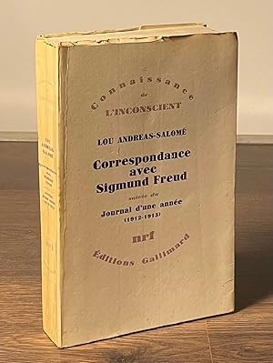 Immagine del venditore per Lou Andreas-Salome Correspondance avec Sigmund Freud _ Suivie du Journal d'une Annee (1912-1913) venduto da San Francisco Book Company